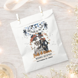 Bis zum Tod machen wir Teil Halloween Hochzeit Geschenktütchen