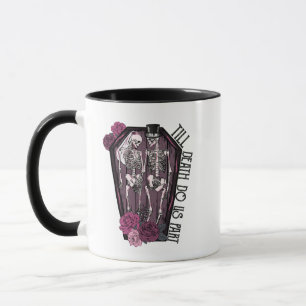 BIS ZUM TOD MACHEN WIR TEIL HALLOWEEN PAAR TASSE