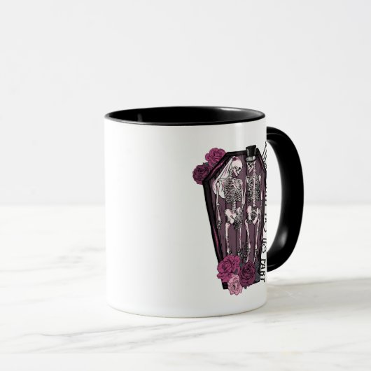 BIS ZUM TOD MACHEN WIR TEIL HALLOWEEN PAAR TASSE (VorderseiteRechts)
