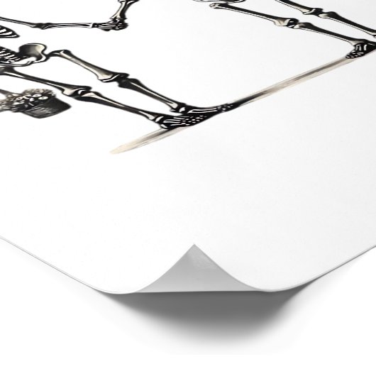 Bis zum Tod machen wir Teil klassisch - Funny Lieb Poster (Ecke)