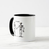 Bis zum Tod machen wir Teil klassisch - Funny Lieb Tasse (Vorderseite Links)