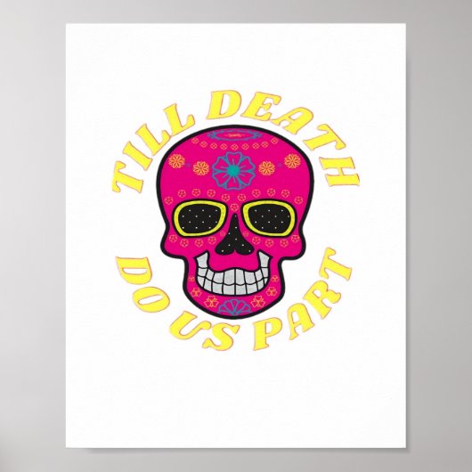 Bis zum Tod machen wir Teil klassisch - gotische H Poster (Vorne)