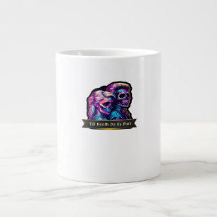 Bis zum Tod machen wir Teil klassisch - Gotische S Jumbo-Tasse