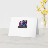 Bis zum Tod machen wir Teil klassisch - Gotische S Karte (Gelbe Blume)