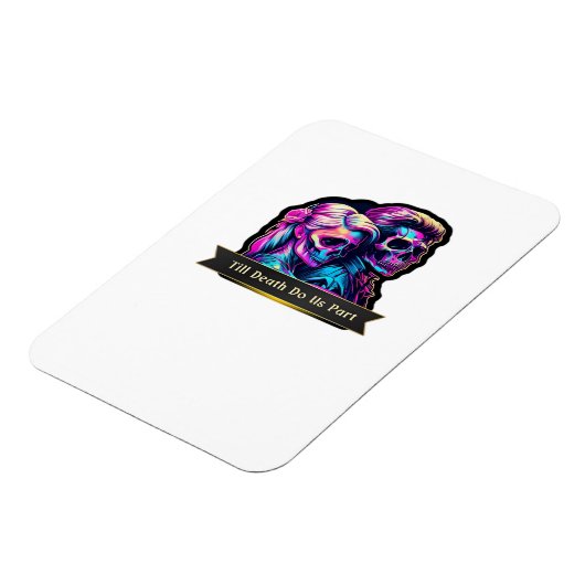 Bis zum Tod machen wir Teil klassisch - Gotische S Magnet (Linke Seite)