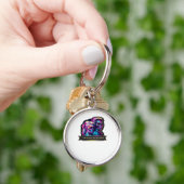 Bis zum Tod machen wir Teil klassisch - Gotische S Schlüsselanhänger (Hand)