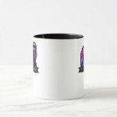 Bis zum Tod machen wir Teil klassisch - Gotische S Tasse (Zentrum)