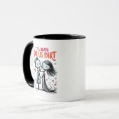 Bis zum Tod machen wir Teil - klassisch Tasse (Vorderseite Links)