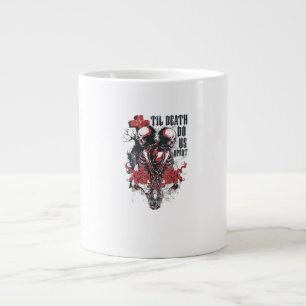 Bis zum Tod machen wir Teil - Minimalistisches Ske Jumbo-Tasse