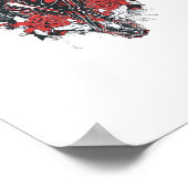 Bis zum Tod machen wir Teil - Minimalistisches Ske Poster (Ecke)