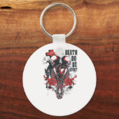Bis zum Tod machen wir Teil - Minimalistisches Ske Schlüsselanhänger (Vorderseite)