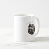 Bis zum Tod machen wir Teil - Neugeborener Schädel Kaffeetasse (VorderseiteRechts)