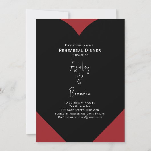 Bis zum Tod machen wir Teil Skelett Schwarze Probe Einladung (Rückseite)