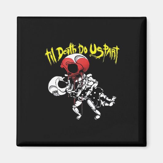 Bis zum Tod machen wir Teil - Skelettknochen für i Magnet (Vorne)