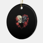 Bis zum Tod machen wir Teil - unheimlich schöne Li Keramik Ornament (Links)