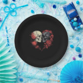 Bis zum Tod machen wir Teil - unheimlich schöne Li Pappteller (Party)