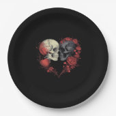 Bis zum Tod machen wir Teil - unheimlich schöne Li Pappteller (Vorderseite)