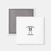 Bis zum Tod machen wir Teil Valentindesign Magnet (Vorderseite/Rückseite)