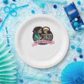 Bis zum Tod machen wir Teil Valentine Kunst - Spoo Pappteller (Party)