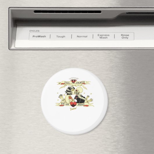 Bis zum Tod machen wir teilweise klassisches Desig Magnet (In Situ (Geschirrspüler))