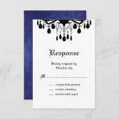 Bis zum Tod nehmen wir an der Lila Haze-UAWG teil RSVP Karte (Vorne/Hinten)