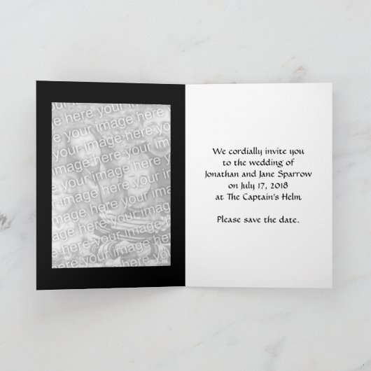 Bis zum Tod nehmen wir teil Einladung (Innenseite)