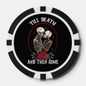 'Bis zum Tod Poker Chips (Vorderseite)