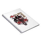 Bis zum Tod sind wir essenziell - spöttischer Seel Notizblock (Rechte Seite)