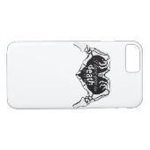 bis zum Tod: Skeletthand Herz Case-Mate iPhone Hülle (Rückseite (Horizontal))