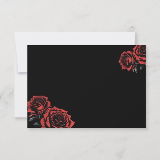 Bis zum Tod teilen wir das Paar des Hochzeitsschäd Dankeskarte (Rückseite)