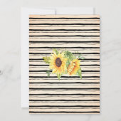 Bis zum Tod teilen wir Paare Duschskelette Einladung (Rückseite)