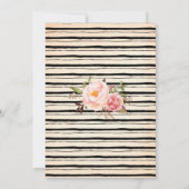 Bis zum Tod teilen wir Schädel Paare Dusche Einladung (Rückseite)