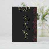 Bis zum Tod teilen wir uns Dankeschön-Karte RSVP Karte (Stehend Vorderseite)