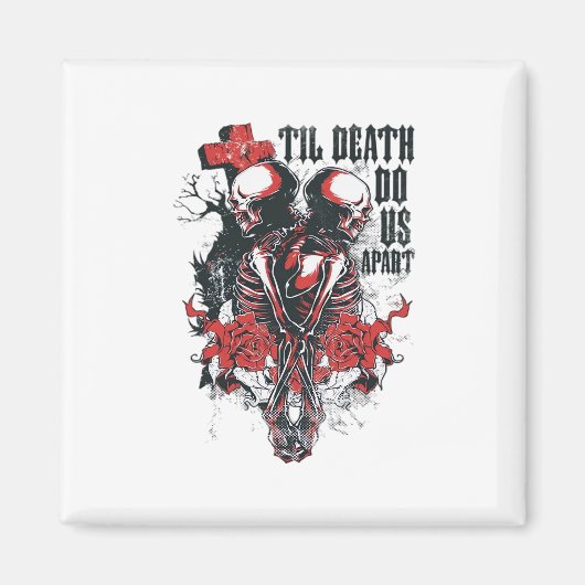 Bis zum Tod tun uns als Teil Magnet (Vorne)