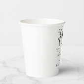 Bis zum Tod tun uns Party Bachelorette Wochenende Pappbecher (Rechts)