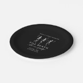 Bis zum Tod tun uns Party Bachelorette Wochenende Pappteller (Schrägansicht)