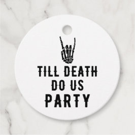 Bis zum Tod tun uns Party Brautparty Geschenkanhänger