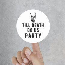 Bis zum Tod tun uns Party Brautparty