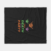 Bis zum Tod tun uns Party Classic Fleecedecke (Vorderseite (Horizontal))