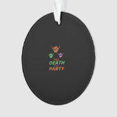 Bis zum Tod tun uns Party Classic Ornament (Vorderseite)