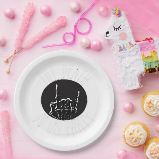 Bis zum Tod tun uns Party Classic Pappteller (Party)