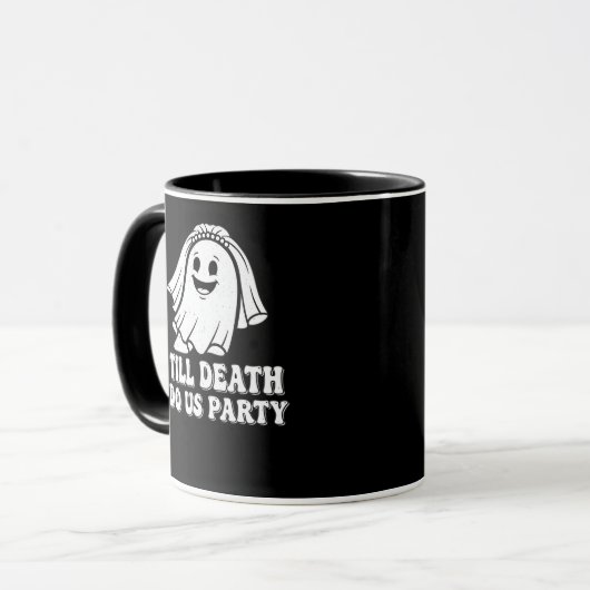 Bis zum Tod tun uns Party Classic Tasse (Vorderseite Links)