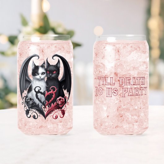 Bis zum Tod tun uns Party Devilish Kittens Dosenglas (Insitu (Hochzeit))