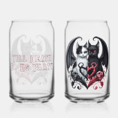 Bis zum Tod tun uns Party Devilish Kittens Dosenglas (Rückseite)