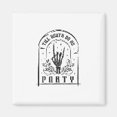 Bis zum Tod tun uns Party Geschenke Retro Bachelor Magnet (Vorne)