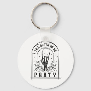 Bis zum Tod tun uns Party Geschenke Retro Bachelor Schlüsselanhänger
