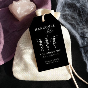 Bis zum Tod tun uns Party Hangover Kit Geschenkanhänger