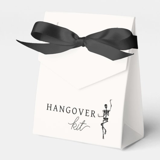 Bis zum Tod tun uns Party Hangover Kit Geschenkschachtel (Vorderseite)