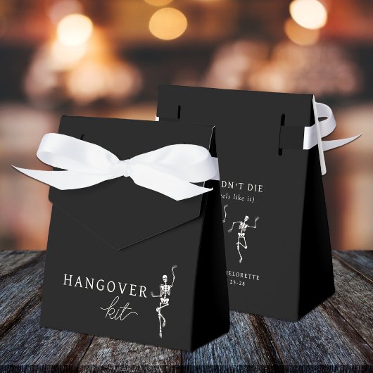 Bis zum Tod tun uns Party Hangover Kit Geschenkschachtel