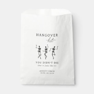 Bis zum Tod tun uns Party Hangover Kit Geschenktütchen